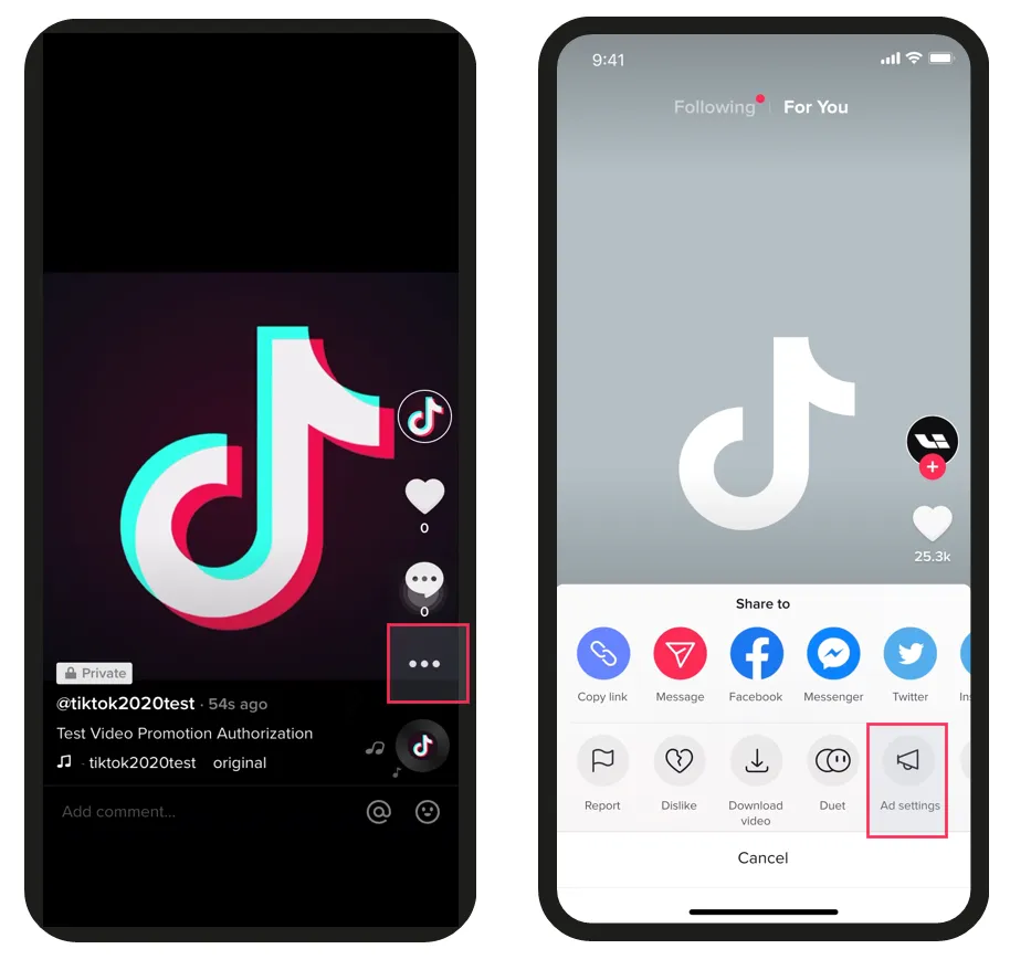 Các bước tạo mã video để gửi cho nhà quảng cáo
