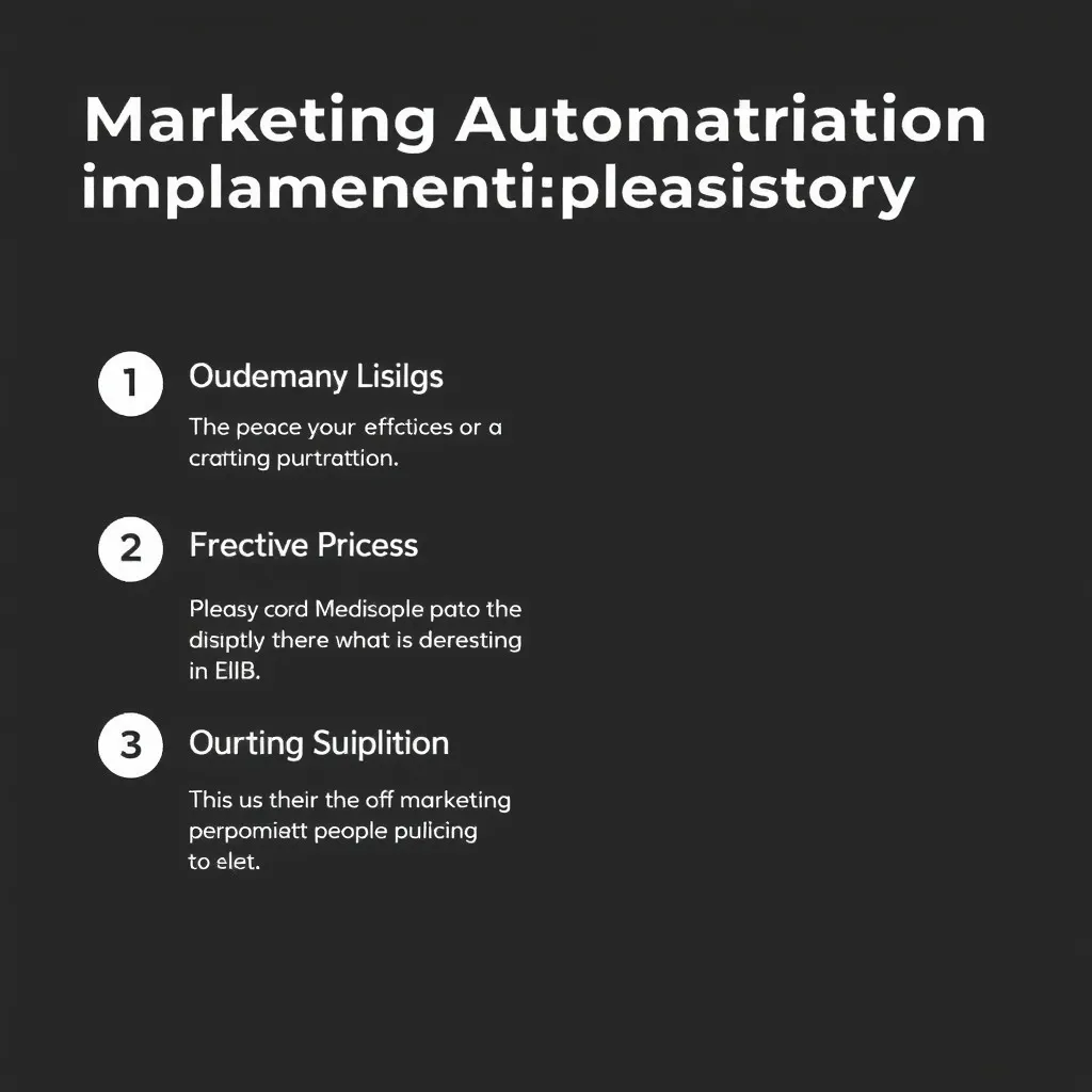 Các bước trong quy trình triển khai Marketing Automation hiệu quả