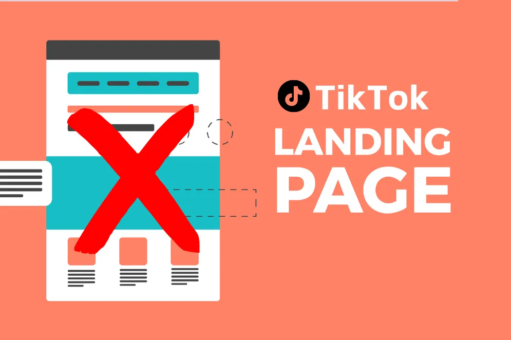 Chất lượng Landing Page không đạt chuẩn - Ảnh minh họa