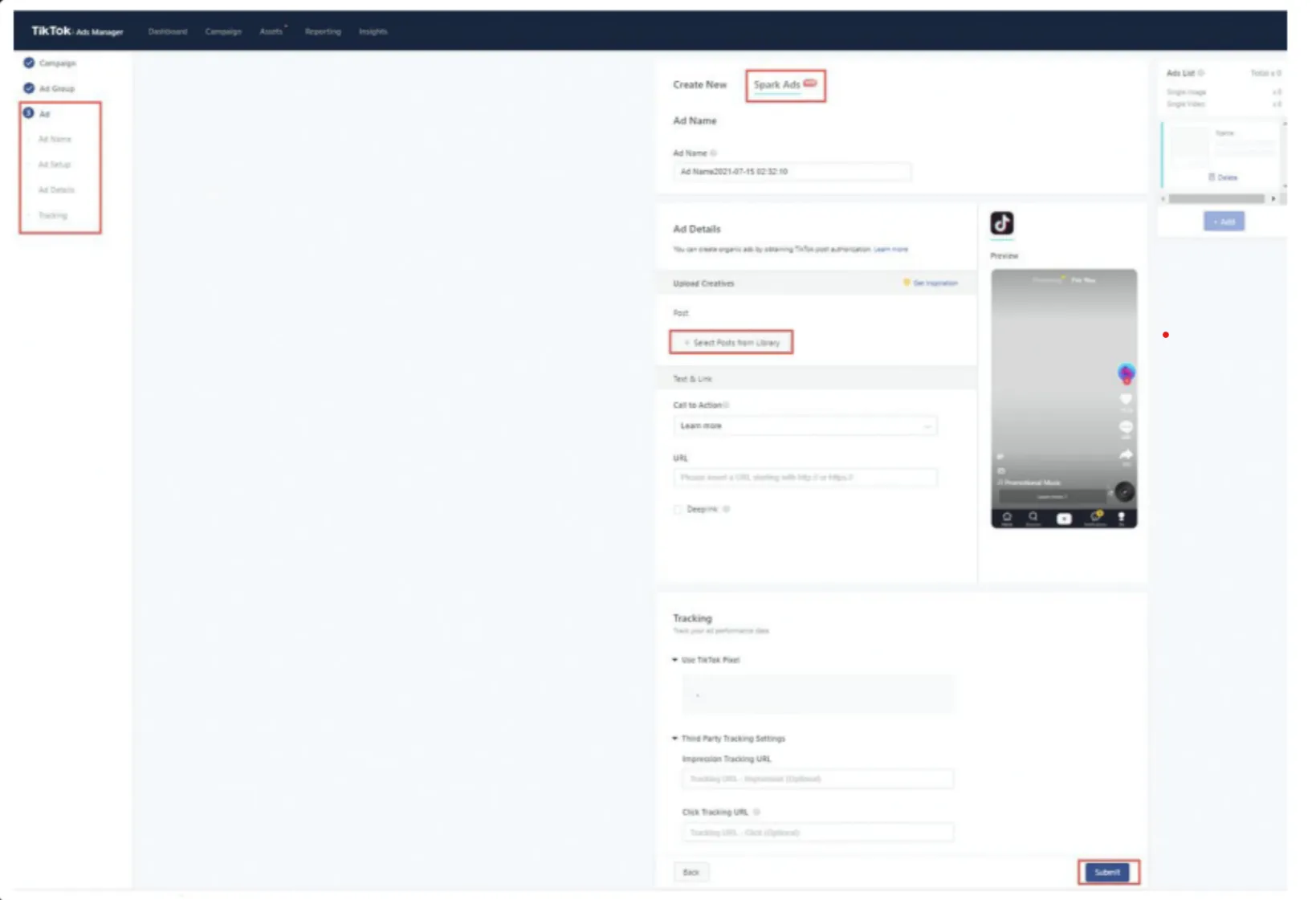 Chọn video ủy quyền khi lên chiến dịch quảng cáo