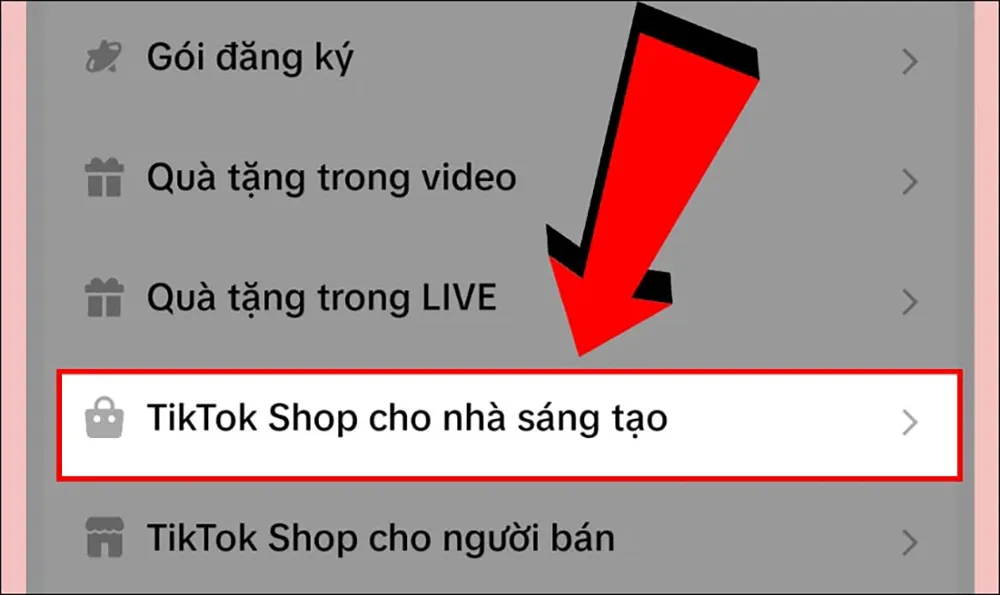 Điều kiện bật tính năng giỏ hàng cho Creator và Seller
