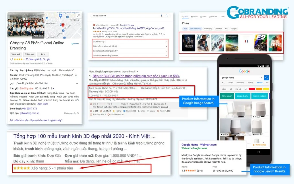 Dữ liệu có cấu trúc giúp trang web của bạn dễ được tìm kiếm hơn và tăng CTR
