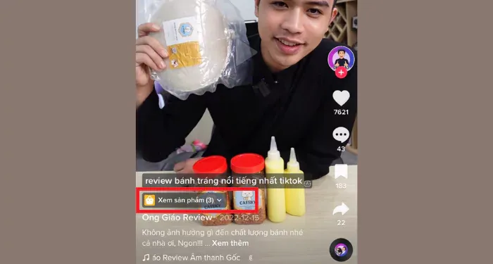 Gắn giỏ hàng sản phẩm trực tiếp vào video TikTok