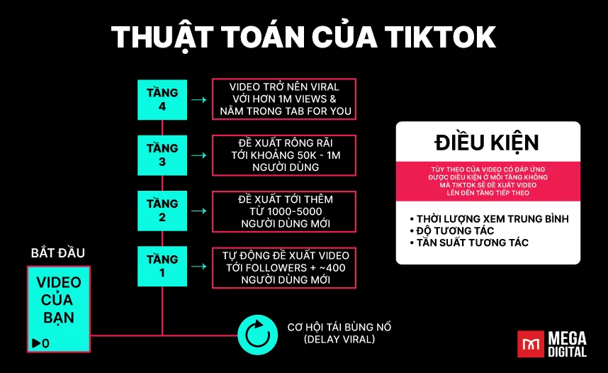 Hiểu về thuật toán phân phối của TikTok để tối ưu 3 giây đầu