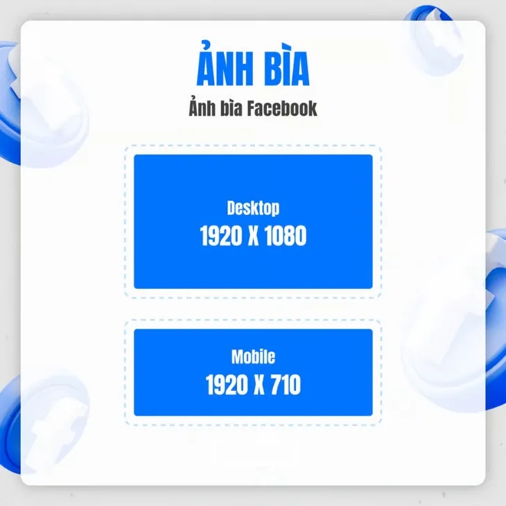 Kích thước ảnh bìa chuẩn cho Fanpage và Group Facebook để không bị cắt