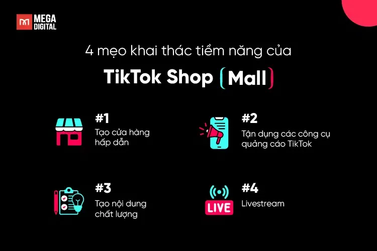 Mẹo tối ưu gian hàng Mall để tăng trưởng doanh thu