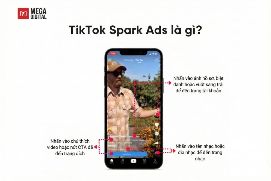 Mô tả Spark Ads TikTok và cách hoạt động