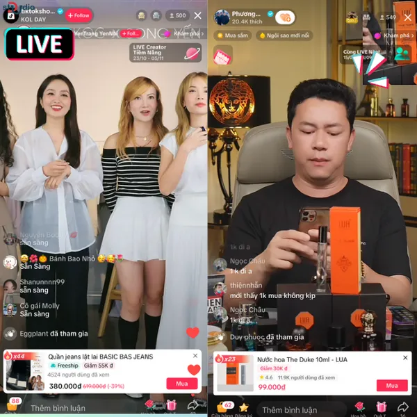 Nhà bán hàng Seller trên TikTok