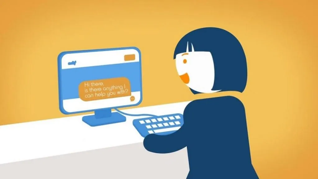 Sơ đồ cách thức hoạt động của Live Chat từ người dùng đến hệ thống hỗ trợ