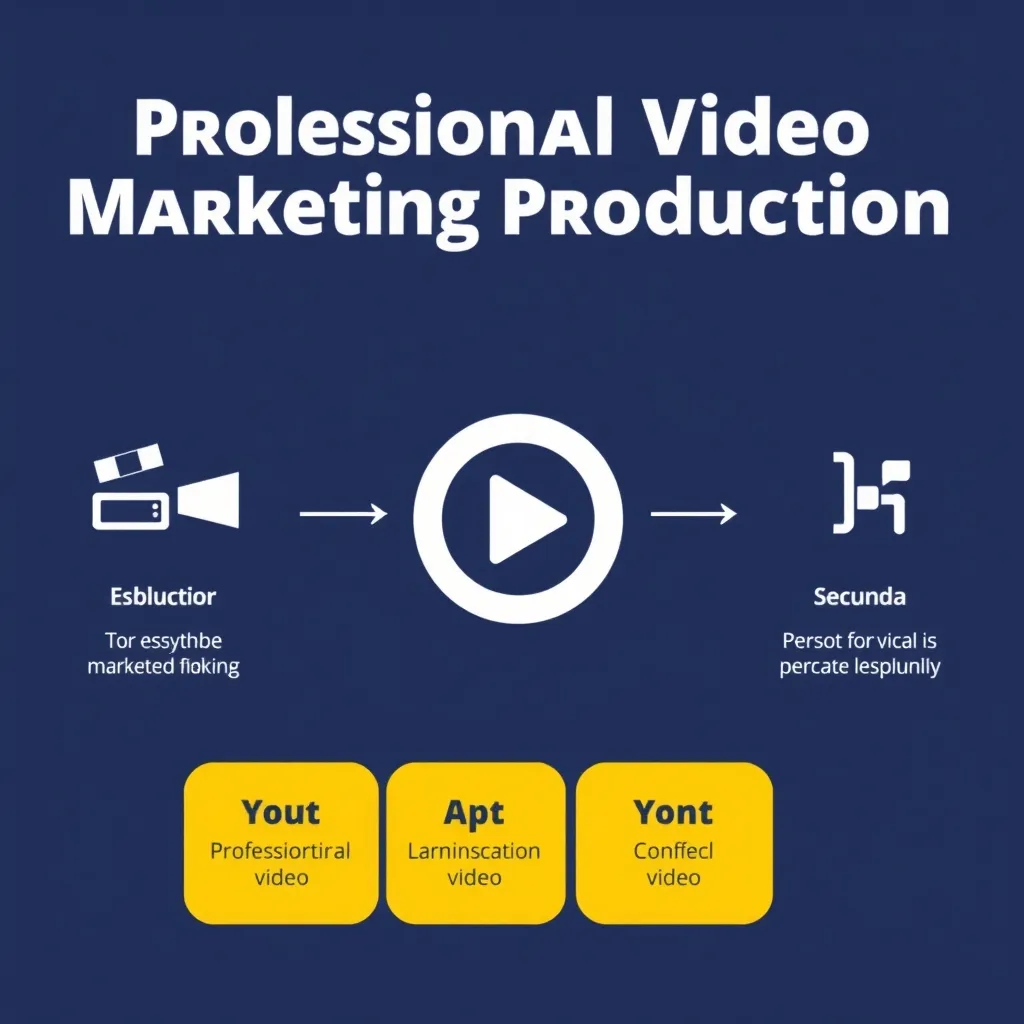 Sơ đồ quy trình sản xuất video marketing chuyên nghiệp