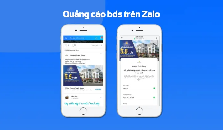 Tại sao Zalo là kênh hiệu quả cho quảng cáo bất động sản?