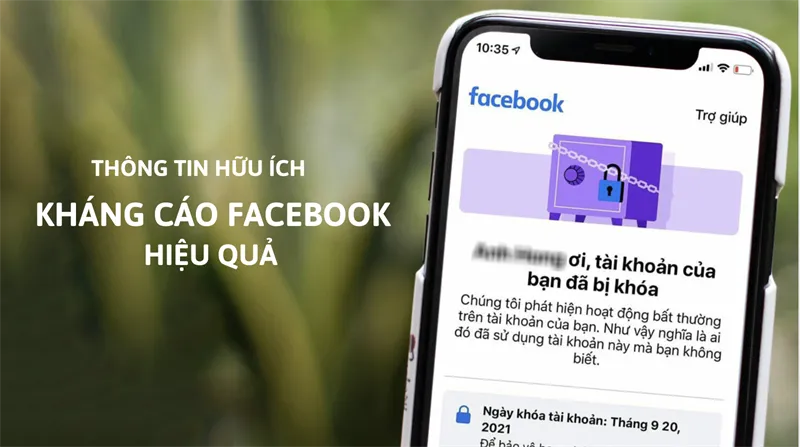 Hướng dẫn kháng cáo tài khoản Facebook Ads bị vô hiệu hóa