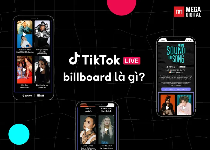 TikTok LIVE billboard là công cụ hiển thị thông tin nổi bật trên màn hình livestream